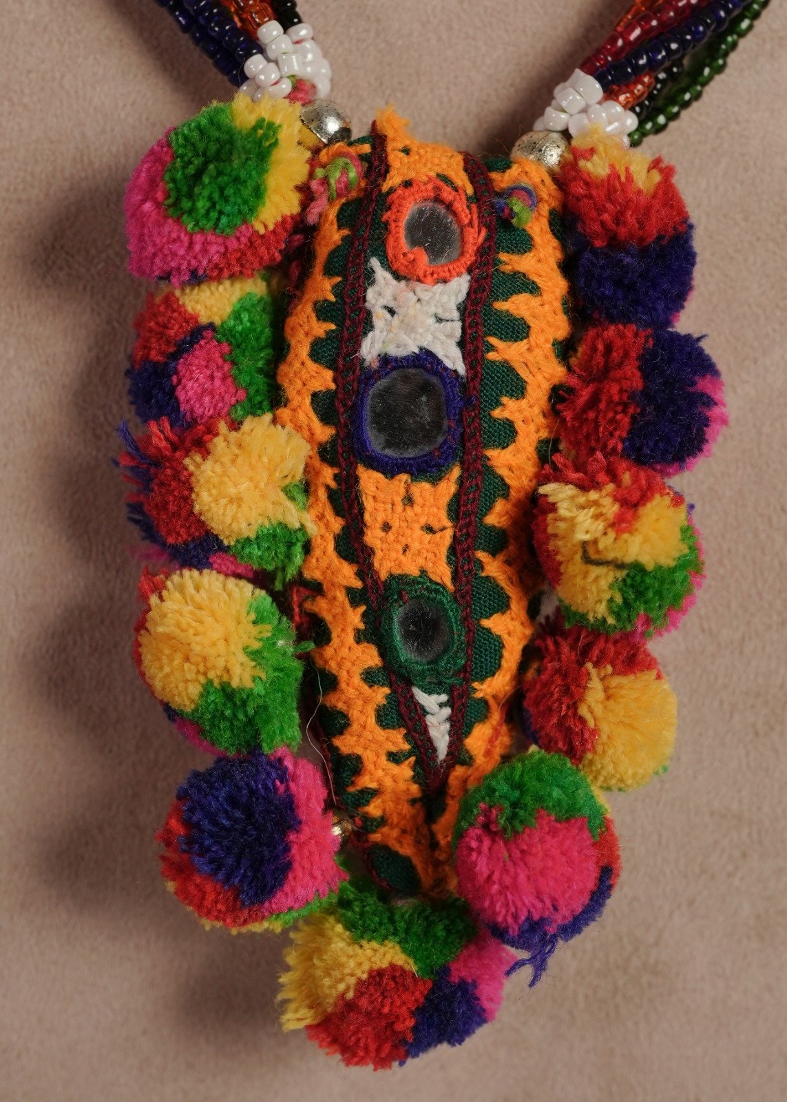 Second image of Kutch Glasswork Fish Pendant Chain