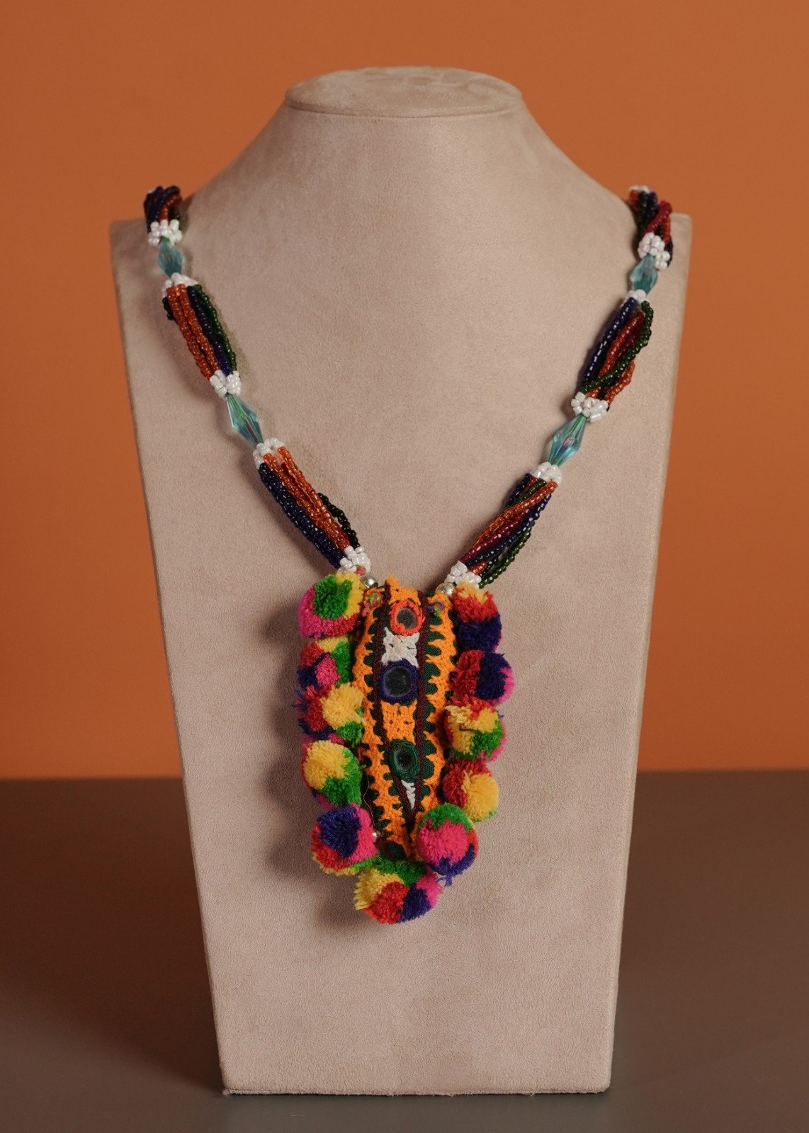 Kutch Glasswork Fish Pendant Chain