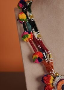 Kutch Glasswork Heart Pendant Chain 2-1