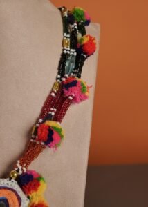 Kutch Glasswork Heart Pendant Chain 2-4