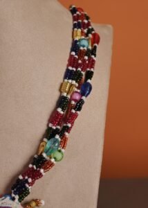 Kutch Glasswork Heart Pendant Chain 3-1