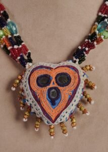 Kutch Glasswork Heart Pendant Chain 3-3