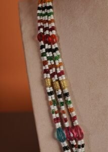 Kutch Glasswork Rectangle Pendant Chain 10-1