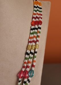 Kutch Glasswork Rectangle Pendant Chain 10-4