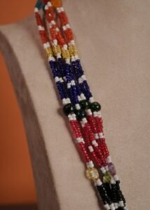 Kutch Glasswork Rectangle Pendant Chain 11-3