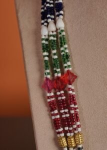Kutch Glasswork Rectangle Pendant Chain 12-1