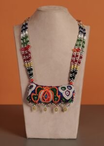 Kutch Glasswork Rectangle Pendant Chain 12-3