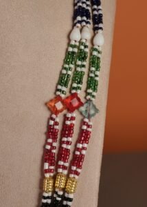 Kutch Glasswork Rectangle Pendant Chain 12-4