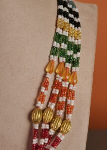 Kutch Glasswork Rectangle Pendant Chain 13-1