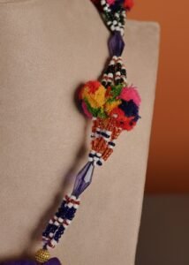 Kutch Glasswork Rectangle Pendant Chain 4-2