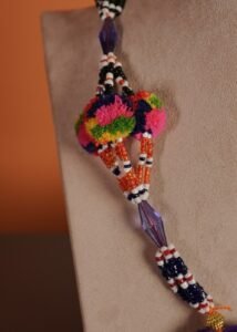 Kutch Glasswork Rectangle Pendant Chain 4-3
