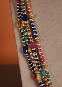 Kutch Glasswork Rectangle Pendant Chain 8-3