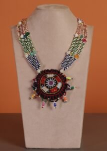 Kutch Glasswork Round Pendant Chain 1-1