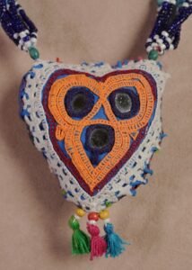 Kutch Glasswork Round Pendant Chain 3-3