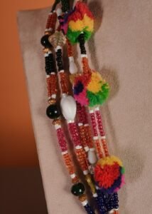 Kutch Glasswork Square Pendant Chain 1-3