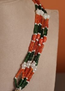 Kutch Glasswork Square Pendant Chain 2-4