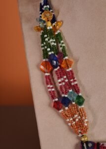 Kutch Glasswork Square Pendant Chain 6-4