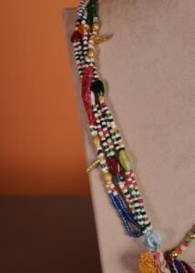 Kutch Glasswork Triangle Pendant Chain 1-1