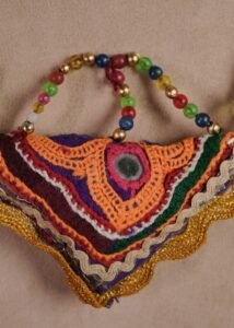 Kutch Glasswork Triangle Pendant Chain 1-3