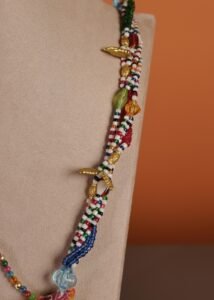 Kutch Glasswork Triangle Pendant Chain 1-4