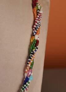Kutch Glasswork Triangle Pendant Chain 2-2
