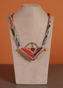 Kutch Glasswork Triangle Pendant Chain 2-4