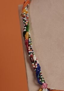Kutch Glasswork Triangle Pendant Chain 3-4