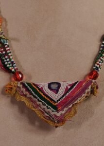 Kutch Glasswork Triangle Pendant Chain 4-1