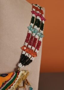 Kutch Glasswork Triangle Pendant Chain 6-2
